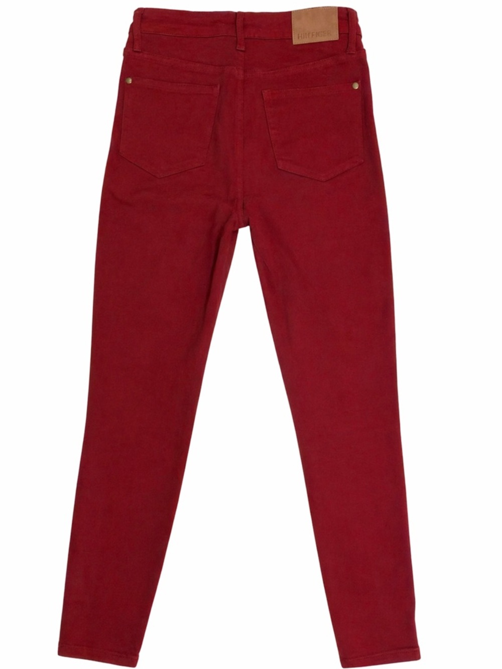 Judy Blue Skinny High Rise Wine Red Jeans Tummy Control Stretch Bold 5/27